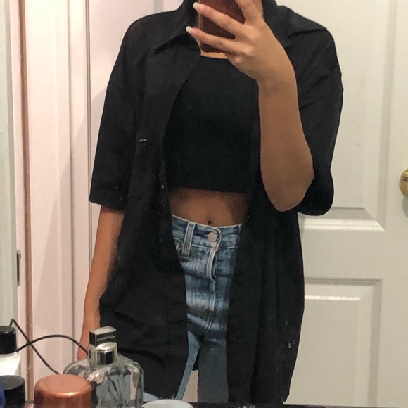 Vintage Guess button up - Picture 3 of 4